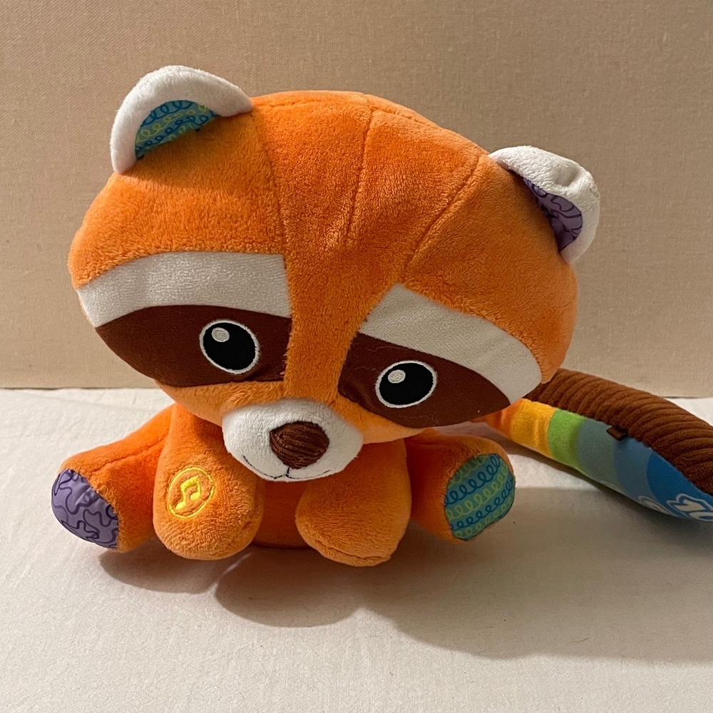LeapFrog Colorful Counting Red Panda Orange Musical Learning Plush Toy 80-612100